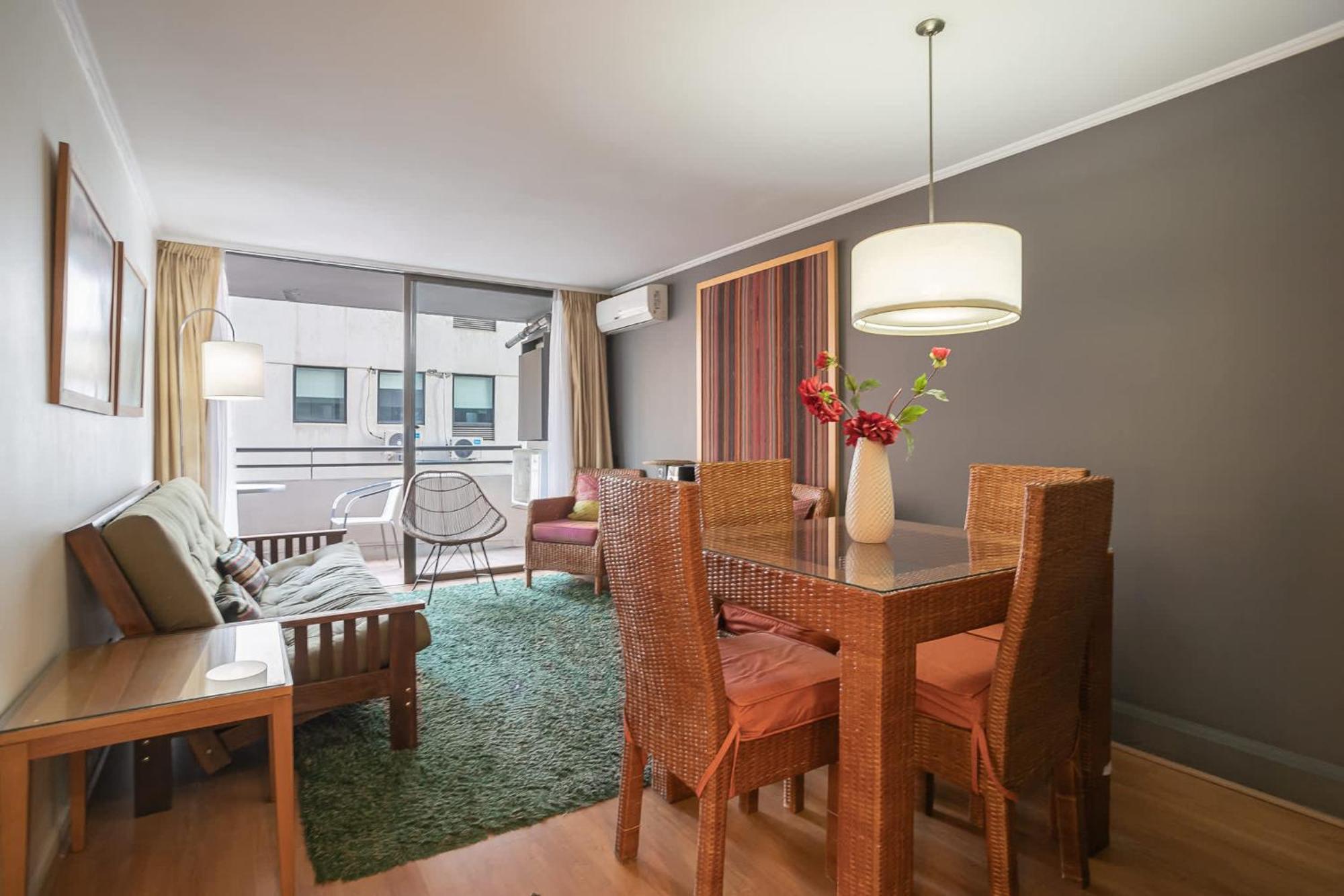 Apartment El Relax En Condes Te Espera Depto 1d1b *